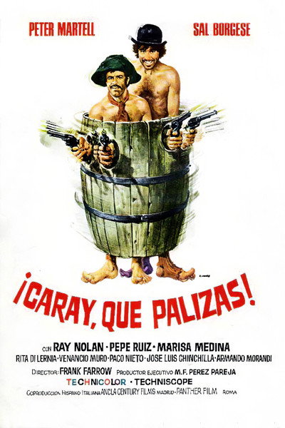 Póster de ¡Caray, qué palizas!