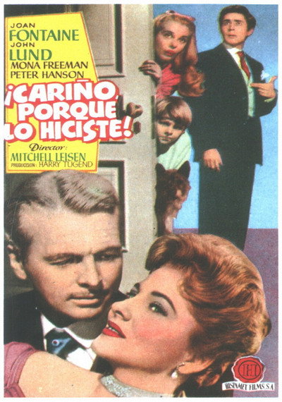 Póster de Cariño, ¿por qué lo hiciste?