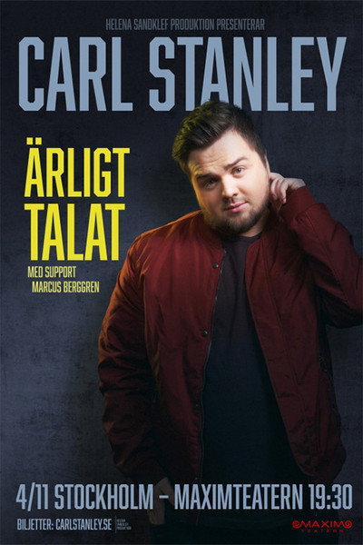 Póster de Carl Stanley: Ärligt talat