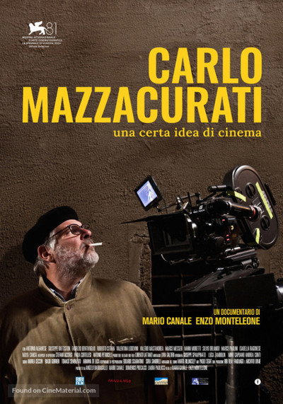 Póster de Carlo Mazzacurati: Una certa idea di cinema
