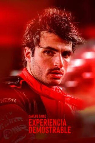 Póster de Carlos Sainz, experiencia demostrable