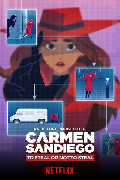 Póster de Carmen Sandiego: Robar o no robar