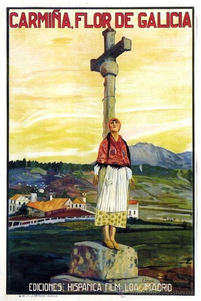 Póster de Carmiña, flor de Galicia