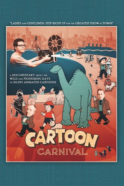 Póster de Carnaval de dibujos animados