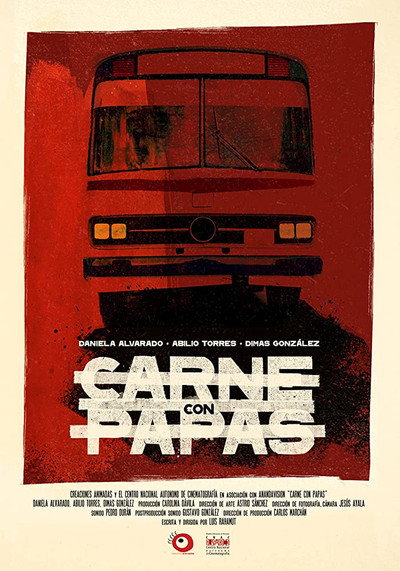 Póster de Carne con papas
