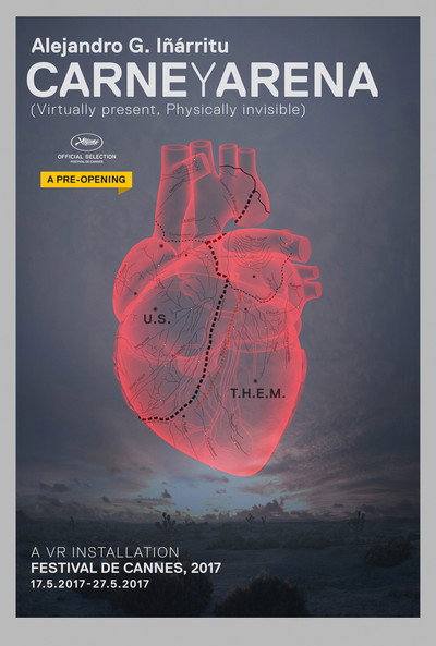Póster de Carne y arena