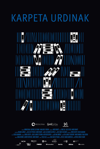 Póster de Carpetas azules