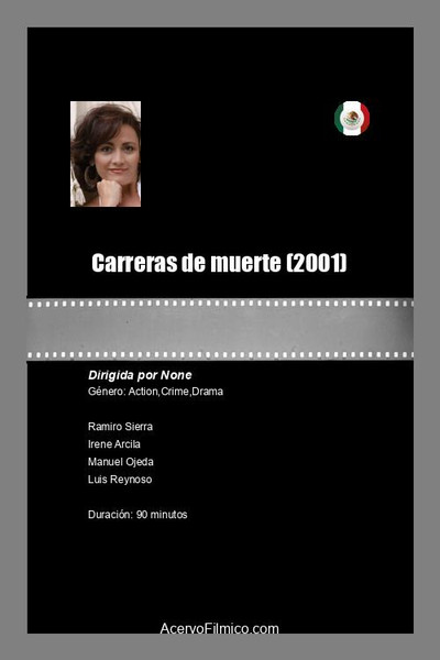 Póster de Carreras de muerte