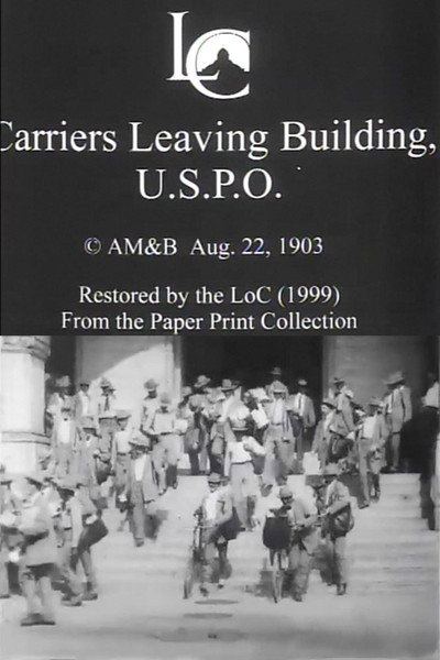 Póster de Carriers Leaving Building, U.S.P.O.