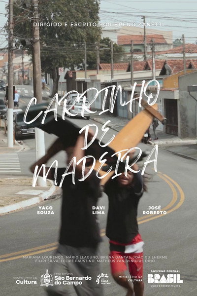 Póster de Carrinho de Madeira