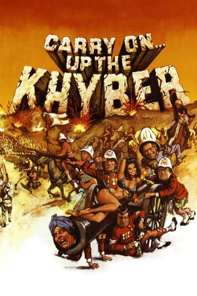 Póster de Carry on Up the Khyber