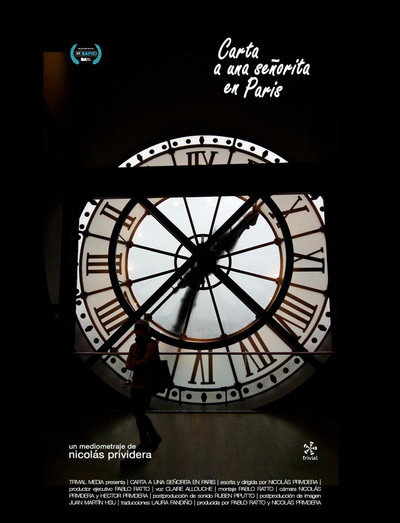 Póster de Carta a una señorita en Paris