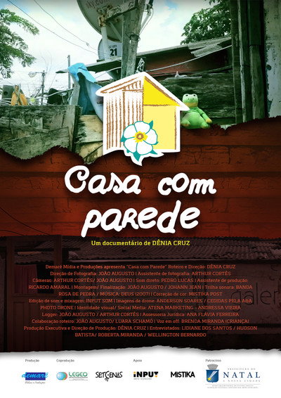 Póster de Casa com Parede