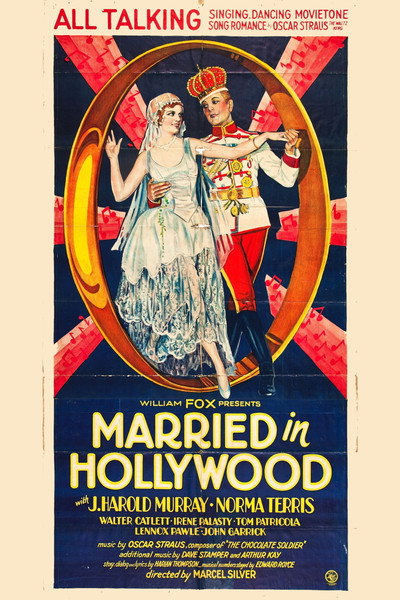 Póster de Casados en Hollywood