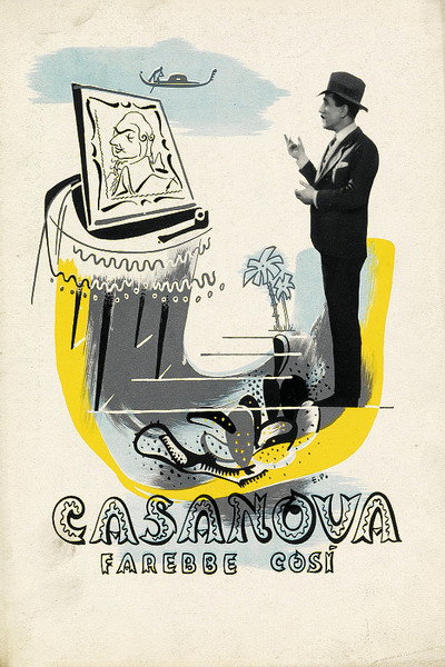 Póster de Casanova farebbe così!