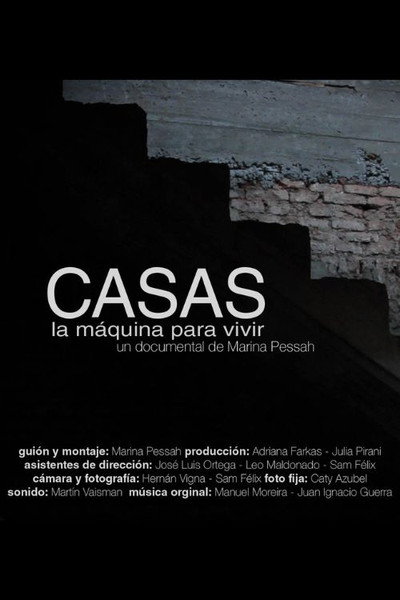 Póster de Casas, la máquina para vivir