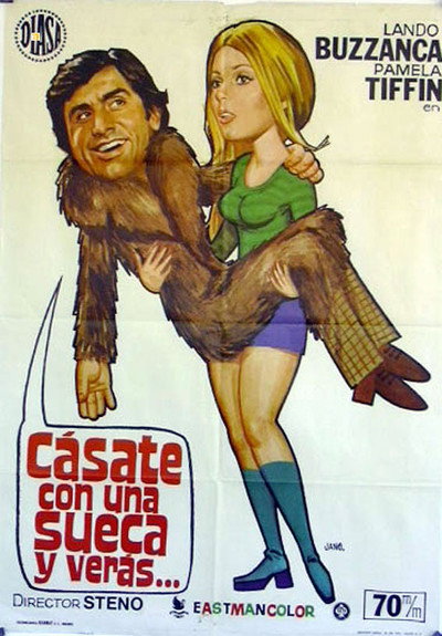 Póster de Cásate con una sueca y verás