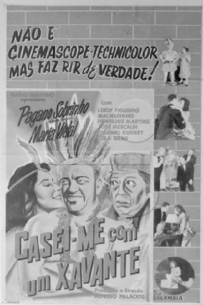 Póster de Casei-me com um Xavante