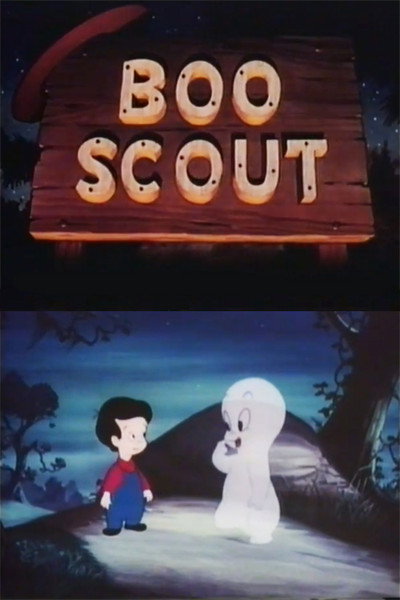 Póster de Casper the Friendly Ghost - Boo Scout
