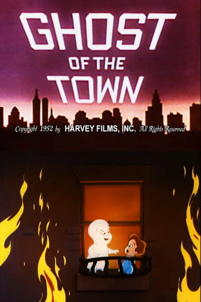 Póster de Casper the Friendly Ghost - Ghost of the Town