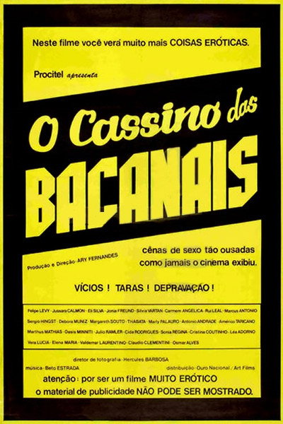 Póster de Cassino das Bacanais