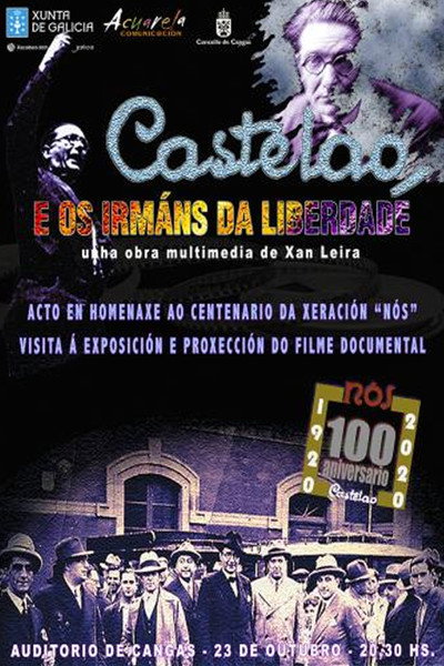 Póster de Castelao y los hermanos de la libertad