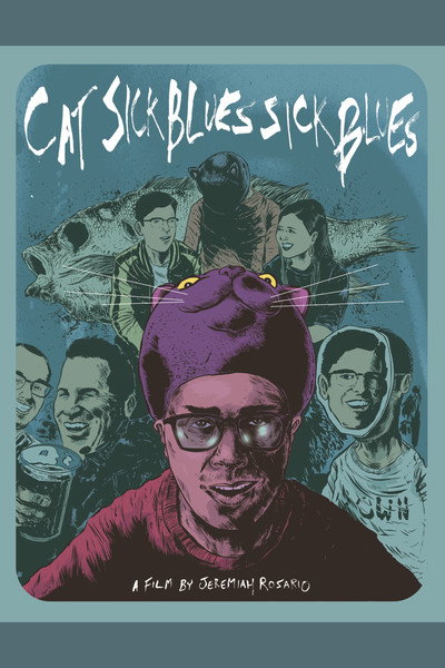 Póster de Cat Sick Blues Sick Blues