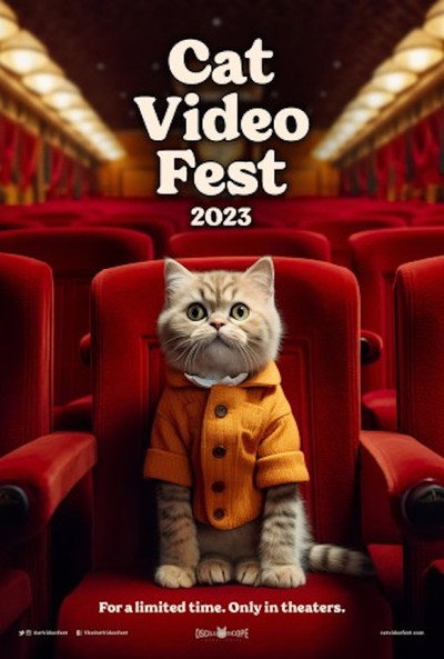 Póster de CatVideoFest 2023