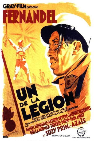Póster de Caught in the Foreign Legion