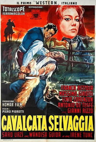 Póster de Cavalcata selvaggia
