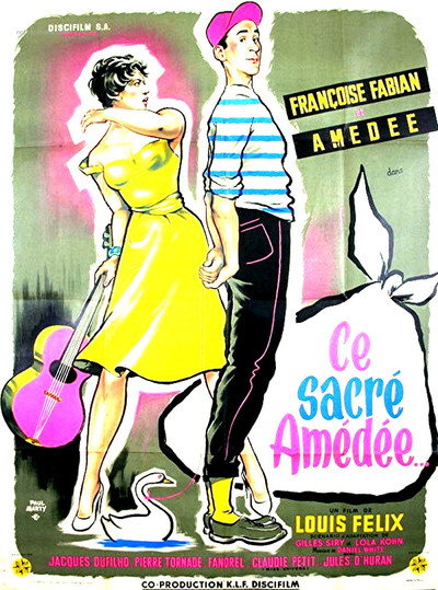 Póster de Ce sacré Amédée