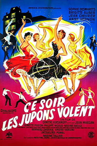 Póster de Ce soir les jupons volent...