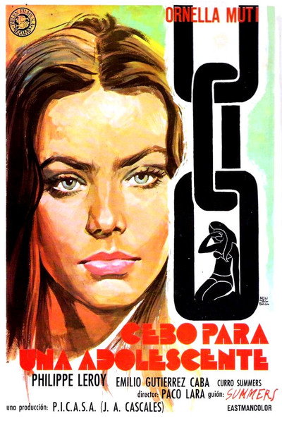 Póster de Cebo para una adolescente