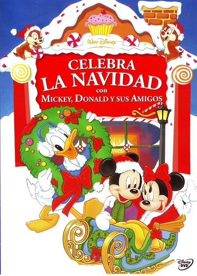 Póster de Celebra la Navidad con Mickey, Donald y sus amigos