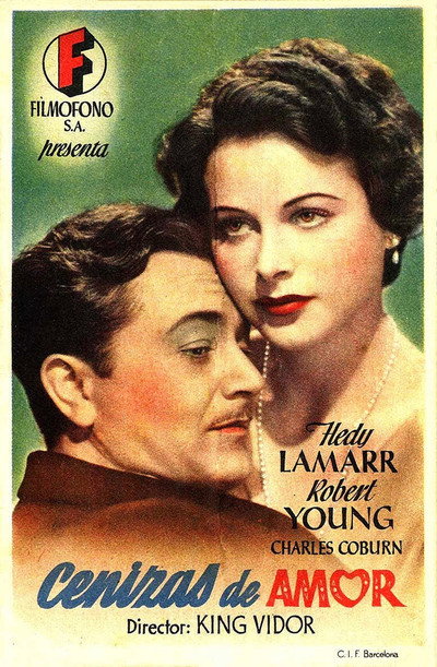 Póster de Cenizas de amor
