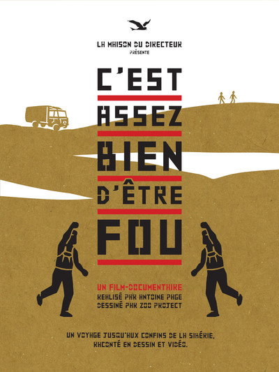 Póster de C'est assez bien d'être fou