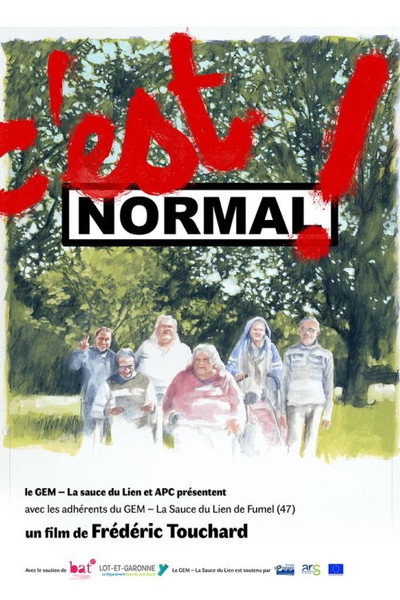 Póster de C'est normal!