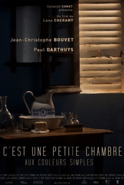 Póster de C'est une petite chambre aux couleurs simples