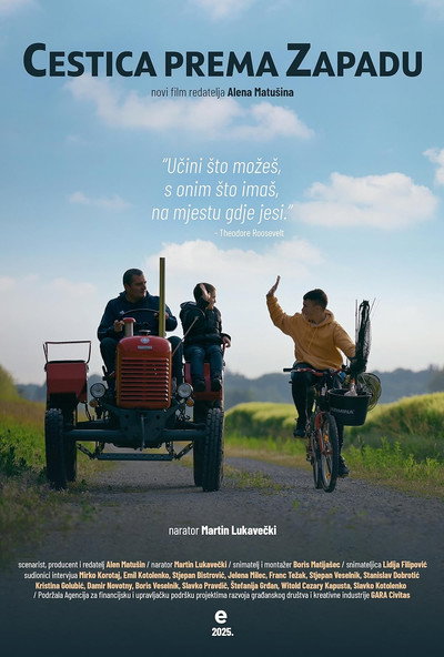 Póster de Cestica prema Zapadu