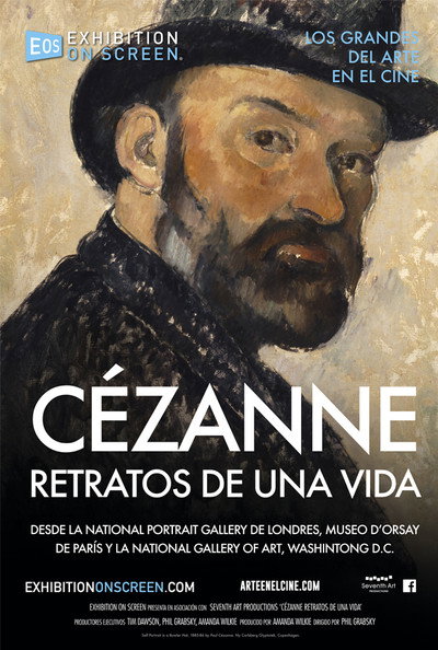 Póster de Cézanne. Retratos de una vida