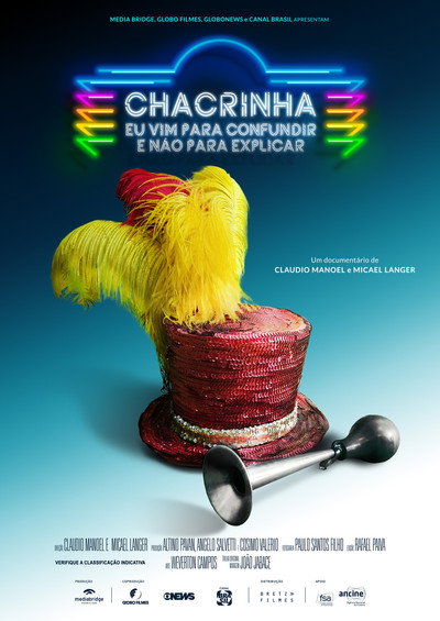 Póster de Chacrinha Eu vim para confundir e não para explicar