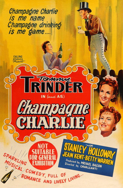 Póster de Champagne Charlie