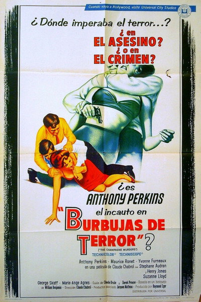Póster de Champaña por un asesino