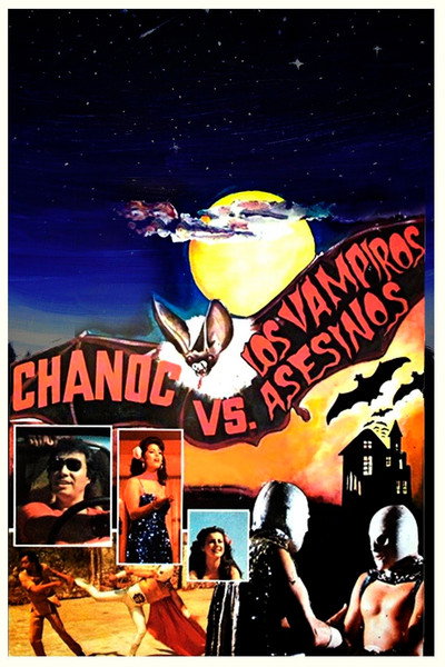 Póster de Chanoc and the Son of Santo vs. the Killer Vampires