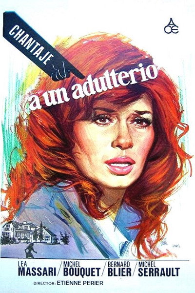 Póster de Chantaje a un adulterio
