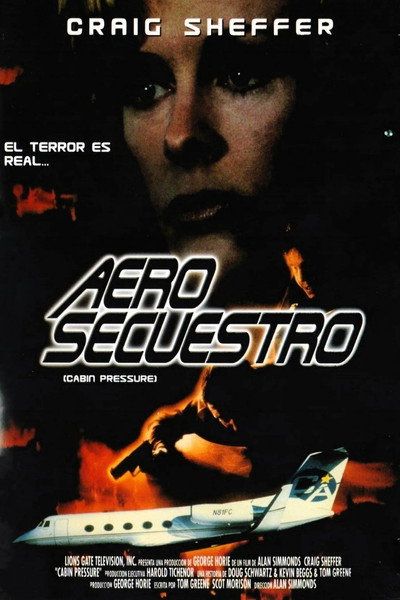 Póster de Chantaje aéreo