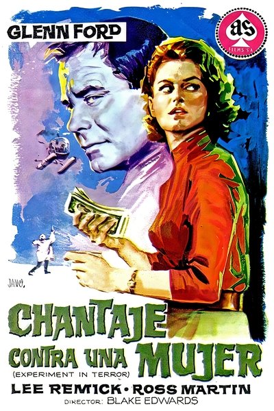 Póster de Chantaje contra una mujer