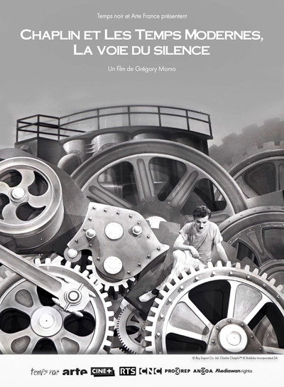 Póster de Chaplin et 'Les temps modernes' - La voie du silence