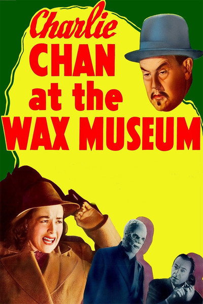 Póster de Charlie Chan en el Museo de Cera