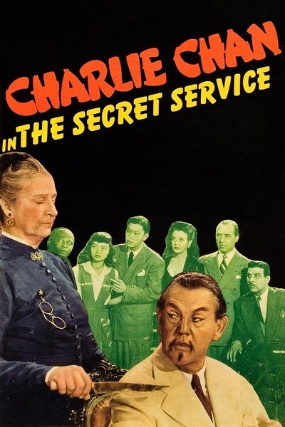 Póster de Charlie Chan en el Servicio Secreto